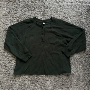 old navy knit thermal